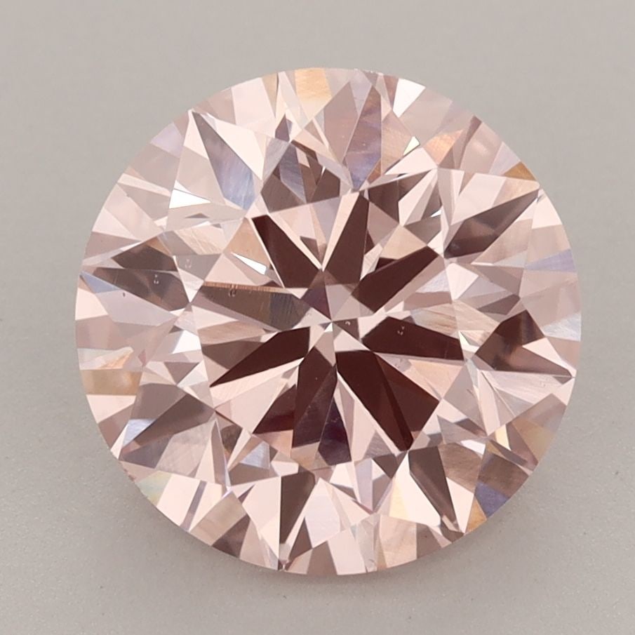 Loose Diamond - ROUND 4.0ct Fancy Vivid Pink VS1: Loose Diamond - ROUND 4.0ct Fancy Vivid Pink VS1 Source: This is a real non-mined Diamond that has been grown in a lab Shape: ROUND Carats: 4.0 Color: Fancy Vivid Pink Certification: IGI Video: