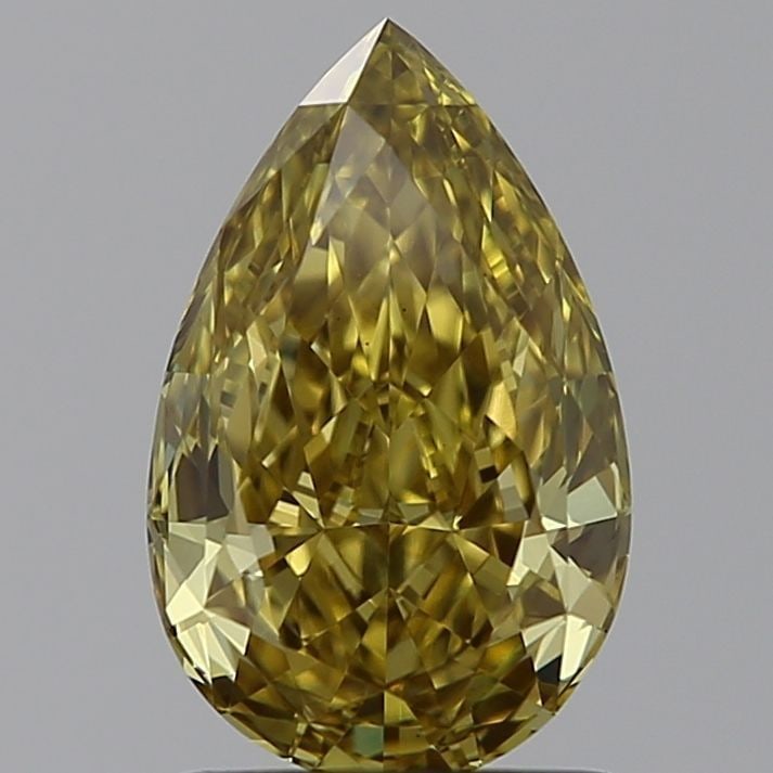 Loose Diamond - PEAR 1.41ct Fancy Intense Yellow VS1: Loose Diamond - PEAR 1.41ct Fancy Intense Yellow VS1 Source: This is a real non-mined Diamond that has been grown in a lab Shape: PEAR Carats: 1.41 Color: Fancy Intense Yellow Certification: IGI Video