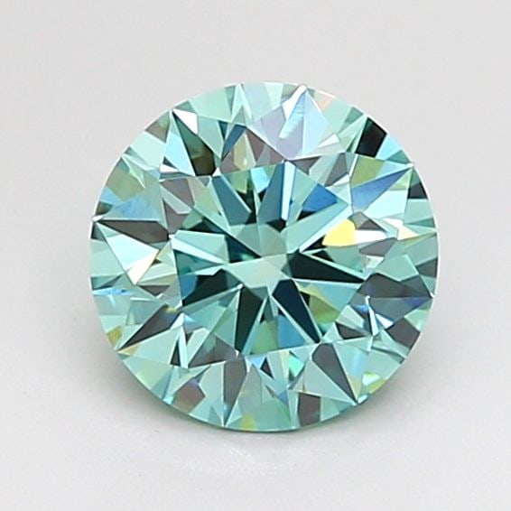 Ideal Loose Diamond - ROUND 1.01ct Fancy Vivid Green VVS2: Ideal Loose Diamond - ROUND 1.01ct Fancy Vivid Green VVS2 Source: This is a real non-mined Diamond that has been grown in a lab Shape: ROUND Carats: 1.01 Color: Fancy Vivid Green Certification: IGI Vi
