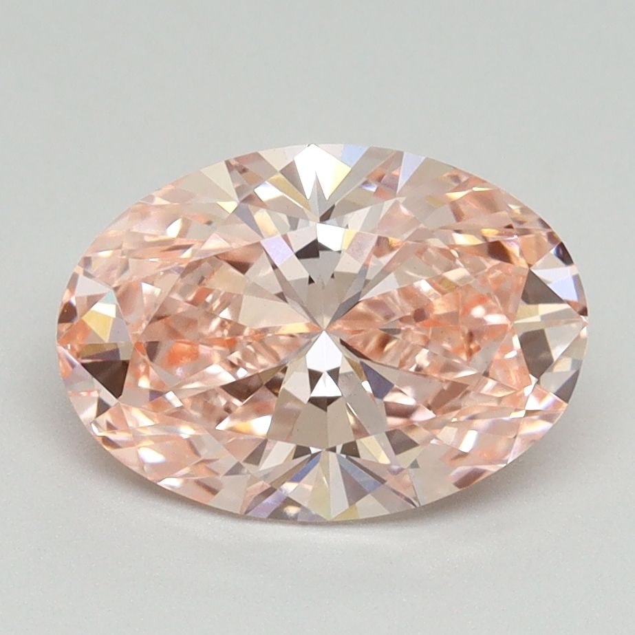 Loose Diamond - OVAL 2.15ct Fancy Vivid Pink VVS2: Loose Diamond - OVAL 2.15ct Fancy Vivid Pink VVS2 Source: This is a real non-mined Diamond that has been grown in a lab Shape: OVAL Carats: 2.15 Color: Fancy Vivid Pink Certification: IGI Video: