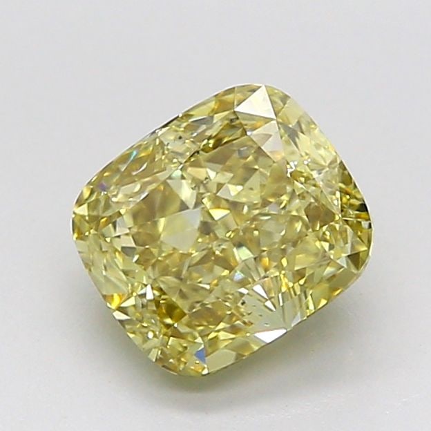 Loose Diamond - CUSHION MODIFIED 1.51ct Fancy Light Gray Yellow VS2: Loose Diamond - CUSHION MODIFIED 1.51ct Fancy Light Gray Yellow VS2 Source: This is a real non-mined Diamond that has been grown in a lab Shape: CUSHION MODIFIED Carats: 1.51 Color: Fancy Light Gray Y