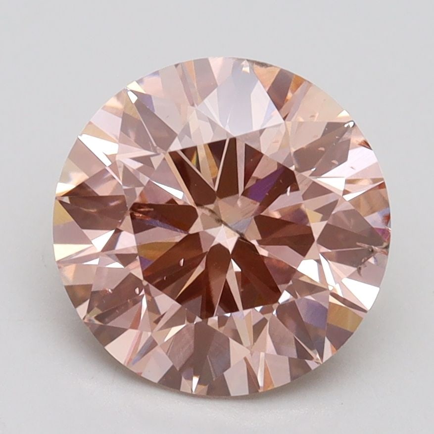 Loose Diamond - ROUND 2.7ct Fancy Intense Pink SI1: Loose Diamond - ROUND 2.7ct Fancy Intense Pink SI1 Source: This is a real non-mined Diamond that has been grown in a lab Shape: ROUND Carats: 2.7 Color: Fancy Intense Pink Certification: IGI Video: