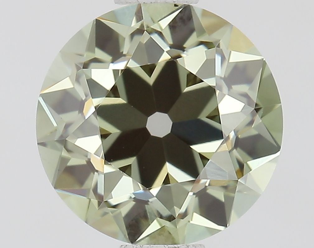 Loose Diamond - EUROPEAN CUT 1.03ct Fancy Intense Green VS1: Loose Diamond - EUROPEAN CUT 1.03ct Fancy Intense Green VS1 Source: This is a real non-mined Diamond that has been grown in a lab Shape: EUROPEAN CUT Carats: 1.03 Color: Fancy Intense Green Certificat