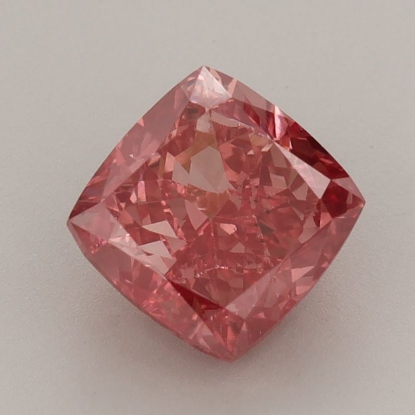 Loose Diamond - CUSHION MODIFIED 2.18ct Fancy Vivid Pink VS2: Loose Diamond - CUSHION MODIFIED 2.18ct Fancy Vivid Pink VS2 Source: This is a real non-mined Diamond that has been grown in a lab Shape: CUSHION MODIFIED Carats: 2.18 Color: Fancy Vivid Pink Certific