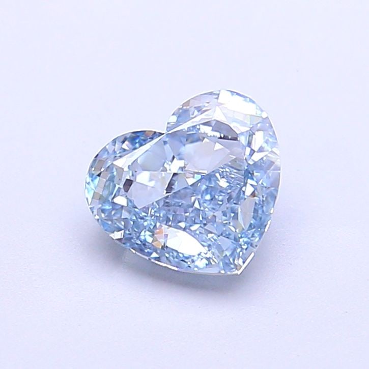 Loose Diamond - HEART 1.11ct Fancy Vivid Blue VVS2: Loose Diamond - HEART 1.11ct Fancy Vivid Blue VVS2 Source: This is a real non-mined Diamond that has been grown in a lab Shape: HEART Carats: 1.11 Color: Fancy Vivid Blue Certification: IGI Video: