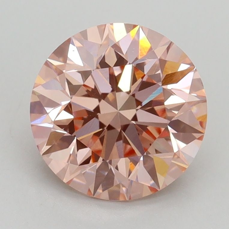 Loose Diamond - ROUND 1.89ct Fancy Intense Pink VS1: Loose Diamond - ROUND 1.89ct Fancy Intense Pink VS1 Source: This is a real non-mined Diamond that has been grown in a lab Shape: ROUND Carats: 1.89 Color: Fancy Intense Pink Certification: IGI Video:
