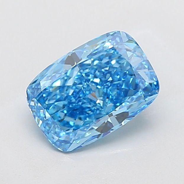 Loose Diamond - CUSHION MODIFIED 2.01ct Fancy Vivid Blue VS2: Loose Diamond - CUSHION MODIFIED 2.01ct Fancy Vivid Blue VS2 Source: This is a real non-mined Diamond that has been grown in a lab Shape: CUSHION MODIFIED Carats: 2.01 Color: Fancy Vivid Blue Certific