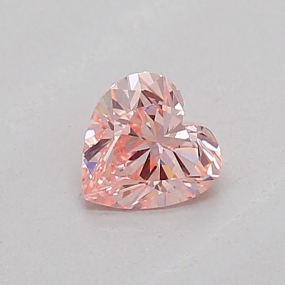 Loose Diamond - HEART 0.17ct Fancy Intense Pink VS1: Loose Diamond - HEART 0.17ct Fancy Intense Pink VS1 Source: This is a real non-mined Diamond that has been grown in a lab Shape: HEART Carats: 0.17 Color: Fancy Intense Pink Certification: IGI The Dia