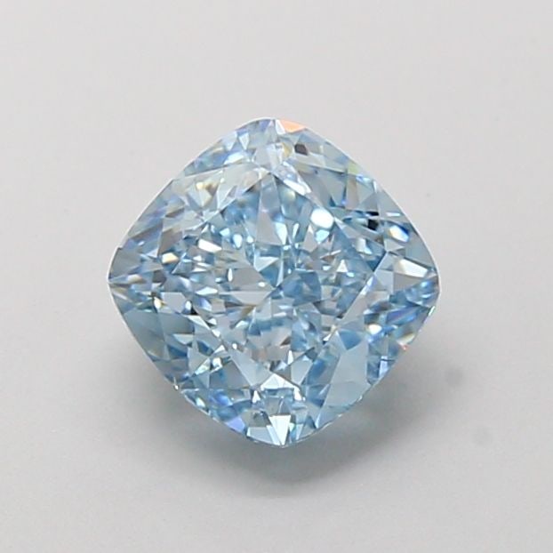 Loose Diamond - CUSHION MODIFIED 1.63ct Fancy Vivid Blue VVS1: Loose Diamond - CUSHION MODIFIED 1.63ct Fancy Vivid Blue VVS1 Source: This is a real non-mined Diamond that has been grown in a lab Shape: CUSHION MODIFIED Carats: 1.63 Color: Fancy Vivid Blue Certifi