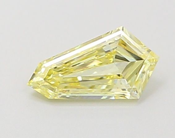 Loose Diamond - SHIELD 0.32ct Fancy Vivid Yellow VS1: Loose Diamond - SHIELD 0.32ct Fancy Vivid Yellow VS1 Source: This is a real non-mined Diamond that has been grown in a lab Shape: SHIELD Carats: 0.32 Color: Fancy Vivid Yellow Certification: NONE Vide