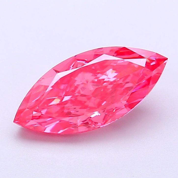 Loose Diamond - MARQUISE 1.65ct Fancy Vivid Pink VVS2: Loose Diamond - MARQUISE 1.65ct Fancy Vivid Pink VVS2 Source: This is a real non-mined Diamond that has been grown in a lab Shape: MARQUISE Carats: 1.65 Color: Fancy Vivid Pink Certification: IGI Vide