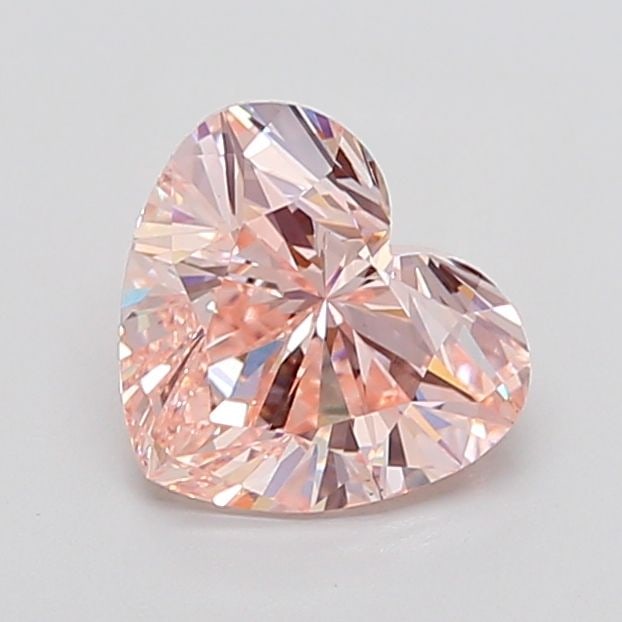 Loose Diamond - HEART 2.58ct Fancy Pink VS1: Loose Diamond - HEART 2.58ct Fancy Pink VS1 Source: This is a real non-mined Diamond that has been grown in a lab Shape: HEART Carats: 2.58 Color: Fancy Pink Certification: IGI The Diamond Depot Guara