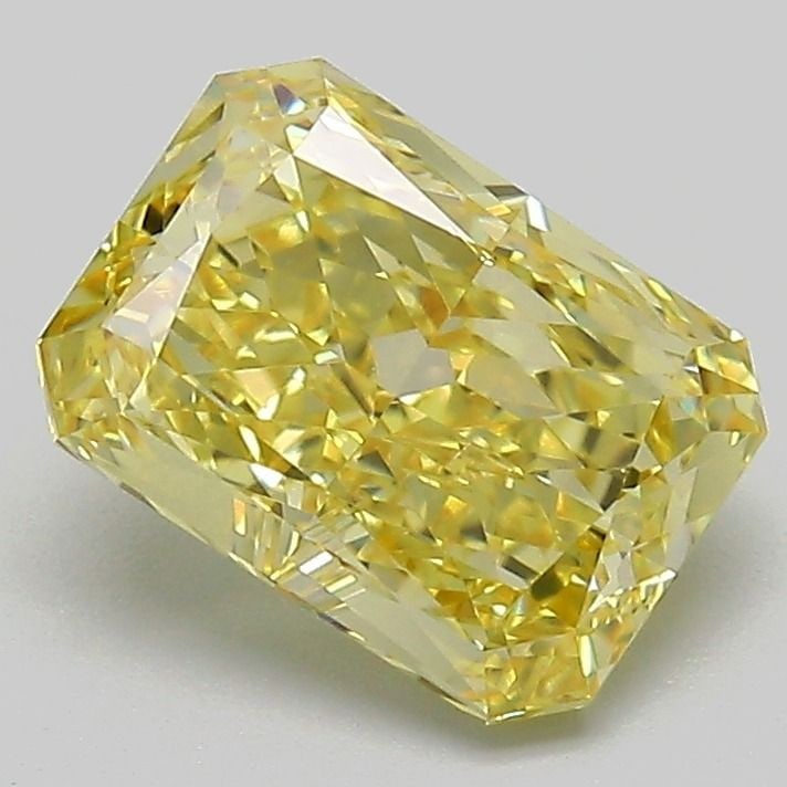 Loose Diamond - RADIANT 2.03ct Fancy Intense Yellow VVS2: Loose Diamond - RADIANT 2.03ct Fancy Intense Yellow VVS2 Source: This is a real non-mined Diamond that has been grown in a lab Shape: RADIANT Carats: 2.03 Color: Fancy Intense Yellow Certification: IG