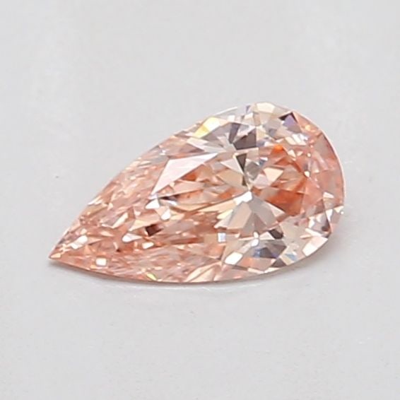 Loose Diamond - PEAR 0.26ct Fancy Light Pinkish Brown VS1: Loose Diamond - PEAR 0.26ct Fancy Light Pinkish Brown VS1 Source: This is a real non-mined Diamond that has been grown in a lab Shape: PEAR Carats: 0.26 Color: Fancy Light Pinkish Brown Certification: