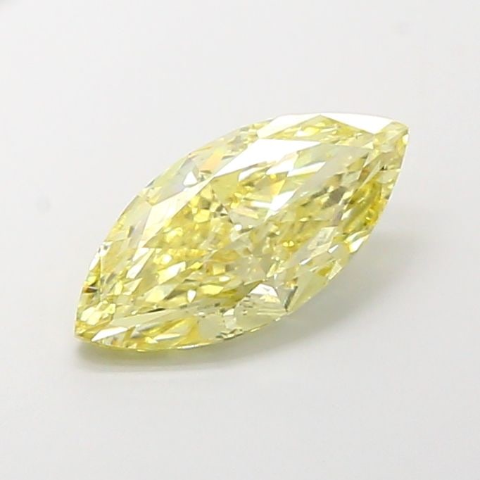 Loose Diamond - MARQUISE 2.57ct Fancy Yellow VS1: Loose Diamond - MARQUISE 2.57ct Fancy Yellow VS1 Source: This is a real non-mined Diamond that has been grown in a lab Shape: MARQUISE Carats: 2.57 Color: Fancy Yellow Certification: IGI Video:
