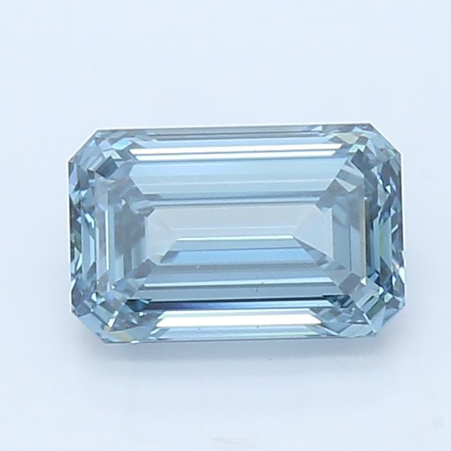 Loose Diamond - EMERALD 1.94ct Fancy Blue VS1: Loose Diamond - EMERALD 1.94ct Fancy Blue VS1 Source: This is a real non-mined Diamond that has been grown in a lab Shape: EMERALD Carats: 1.94 Color: Fancy Blue Certification: NONE Video: