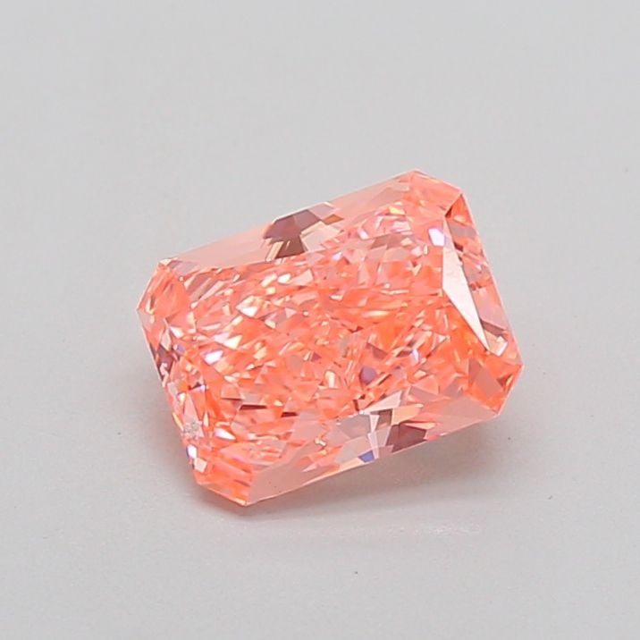 Loose Diamond - RADIANT 1.42ct Fancy Vivid Pink VS1: Loose Diamond - RADIANT 1.42ct Fancy Vivid Pink VS1 Source: This is a real non-mined Diamond that has been grown in a lab Shape: RADIANT Carats: 1.42 Color: Fancy Vivid Pink Certification: IGI Video:
