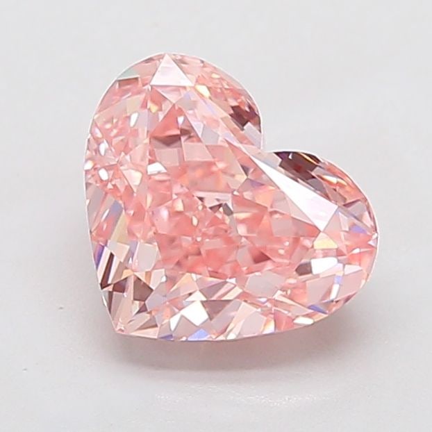 Loose Diamond - HEART 3.28ct Fancy Vivid Pink VS1: Loose Diamond - HEART 3.28ct Fancy Vivid Pink VS1 Source: This is a real non-mined Diamond that has been grown in a lab Shape: HEART Carats: 3.28 Color: Fancy Vivid Pink Certification: IGI Video: