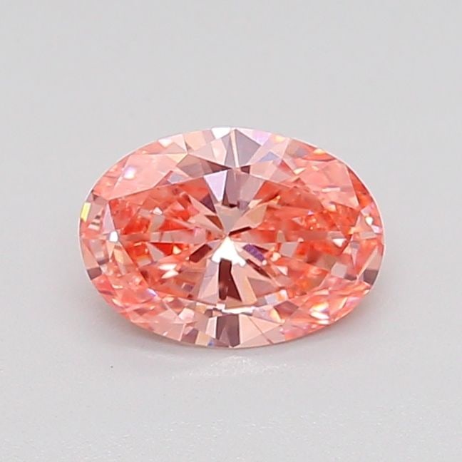 Loose Diamond - OVAL 0.72ct Fancy Vivid Pink VS1: Loose Diamond - OVAL 0.72ct Fancy Vivid Pink VS1 Source: This is a real non-mined Diamond that has been grown in a lab Shape: OVAL Carats: 0.72 Color: Fancy Vivid Pink Certification: IGI Video: