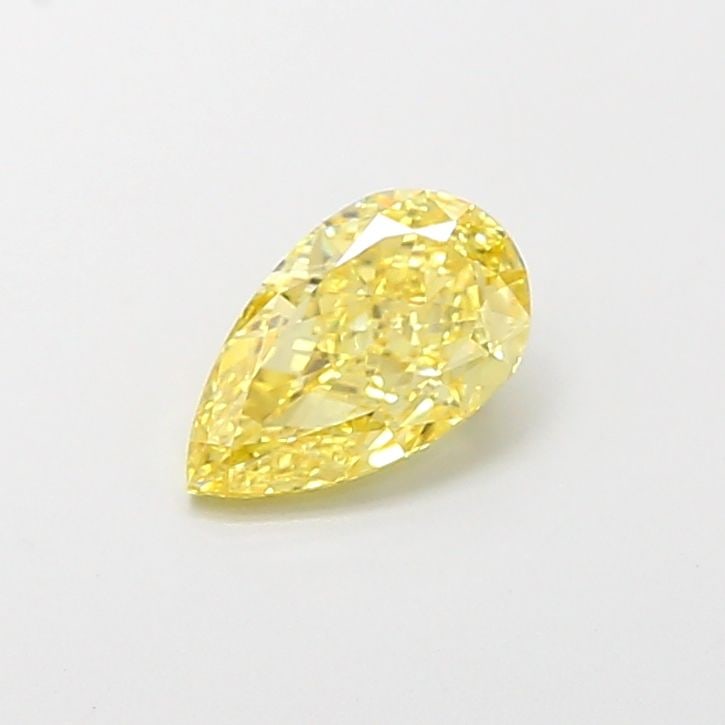 Loose Diamond - PEAR 1.01ct Fancy Intense Yellow VVS2: Loose Diamond - PEAR 1.01ct Fancy Intense Yellow VVS2 Source: This is a real non-mined Diamond that has been grown in a lab Shape: PEAR Carats: 1.01 Color: Fancy Intense Yellow Certification: IGI Vide