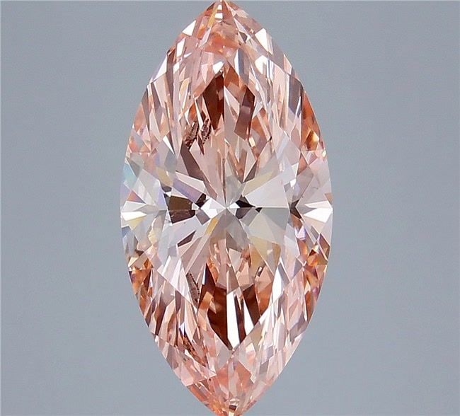 Loose Diamond - MARQUISE 5.04ct Fancy Vivid Pink VS1: Loose Diamond - MARQUISE 5.04ct Fancy Vivid Pink VS1 Source: This is a real non-mined Diamond that has been grown in a lab Shape: MARQUISE Carats: 5.04 Color: Fancy Vivid Pink Certification: IGI Video