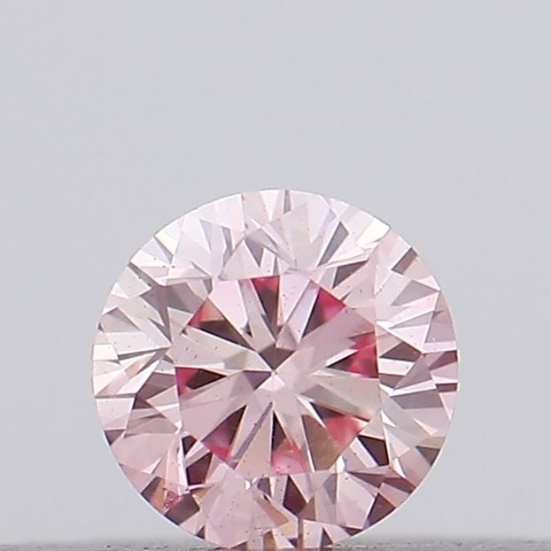 Loose Diamond - ROUND 0.11ct Fancy Intense Pink VS2: Loose Diamond - ROUND 0.11ct Fancy Intense Pink VS2 Source: This is a real non-mined Diamond that has been grown in a lab Shape: ROUND Carats: 0.11 Color: Fancy Intense Pink Certification: IGI Video: