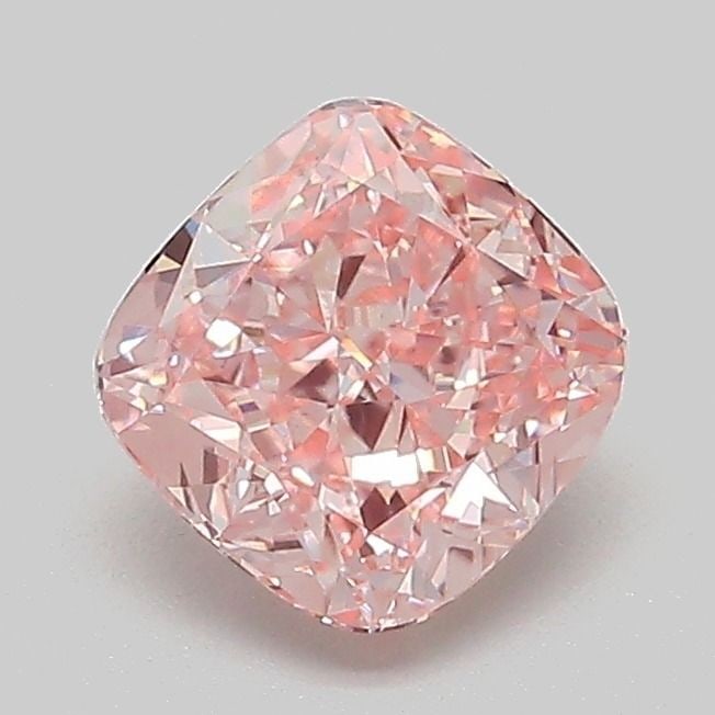 Loose Diamond - CUSHION MODIFIED 1.17ct Fancy Vivid Pink VVS2: Loose Diamond - CUSHION MODIFIED 1.17ct Fancy Vivid Pink VVS2 Source: This is a real non-mined Diamond that has been grown in a lab Shape: CUSHION MODIFIED Carats: 1.17 Color: Fancy Vivid Pink Certifi