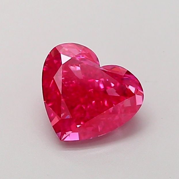 Loose Diamond - HEART 1.57ct Fancy Vivid Pink VVS2: Loose Diamond - HEART 1.57ct Fancy Vivid Pink VVS2 Source: This is a real non-mined Diamond that has been grown in a lab Shape: HEART Carats: 1.57 Color: Fancy Vivid Pink Certification: IGI Video: