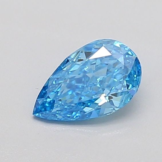 Loose Diamond - PEAR 0.45ct Fancy Vivid Blue VS1: Loose Diamond - PEAR 0.45ct Fancy Vivid Blue VS1 Source: This is a real non-mined Diamond that has been grown in a lab Shape: PEAR Carats: 0.45 Color: Fancy Vivid Blue Certification: NONE Video: