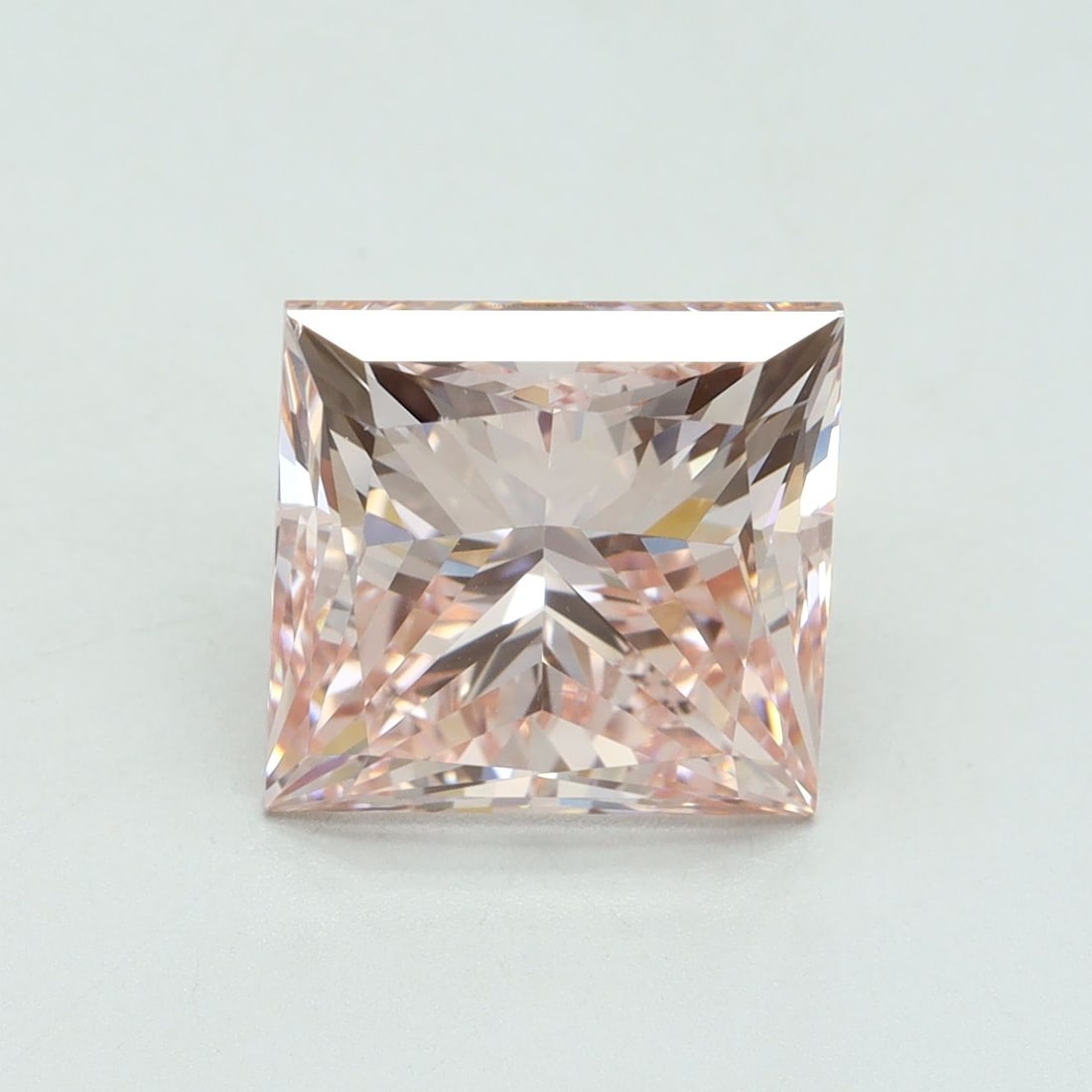 Loose Diamond - PRINCESS 5.01ct Fancy Intense Pink VS1: Loose Diamond - PRINCESS 5.01ct Fancy Intense Pink VS1 Source: This is a real non-mined Diamond that has been grown in a lab Shape: PRINCESS Carats: 5.01 Color: Fancy Intense Pink Certification: IGI V