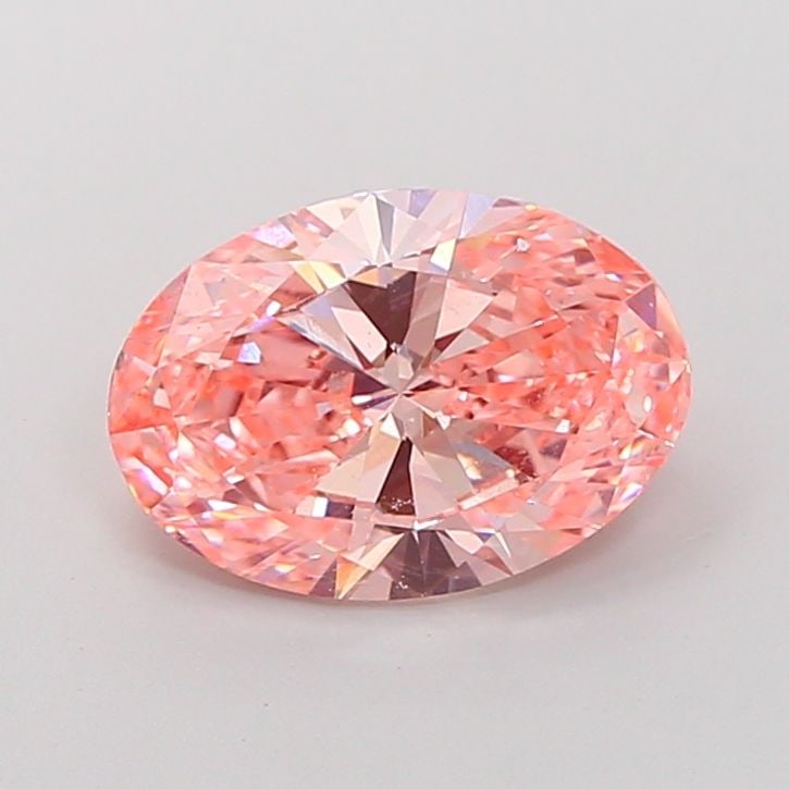 Loose Diamond - OVAL 3.03ct Fancy Vivid Pink VS1: Loose Diamond - OVAL 3.03ct Fancy Vivid Pink VS1 Source: This is a real non-mined Diamond that has been grown in a lab Shape: OVAL Carats: 3.03 Color: Fancy Vivid Pink Certification: IGI Video: