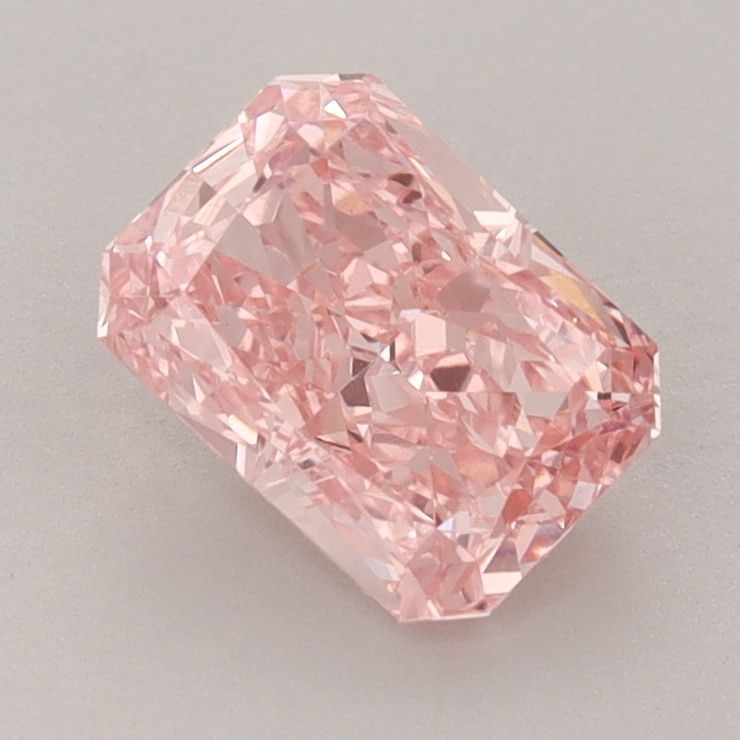 Loose Diamond - RADIANT 1.37ct Fancy Vivid Pink VS1: Loose Diamond - RADIANT 1.37ct Fancy Vivid Pink VS1 Source: This is a real non-mined Diamond that has been grown in a lab Shape: RADIANT Carats: 1.37 Color: Fancy Vivid Pink Certification: IGI Video: