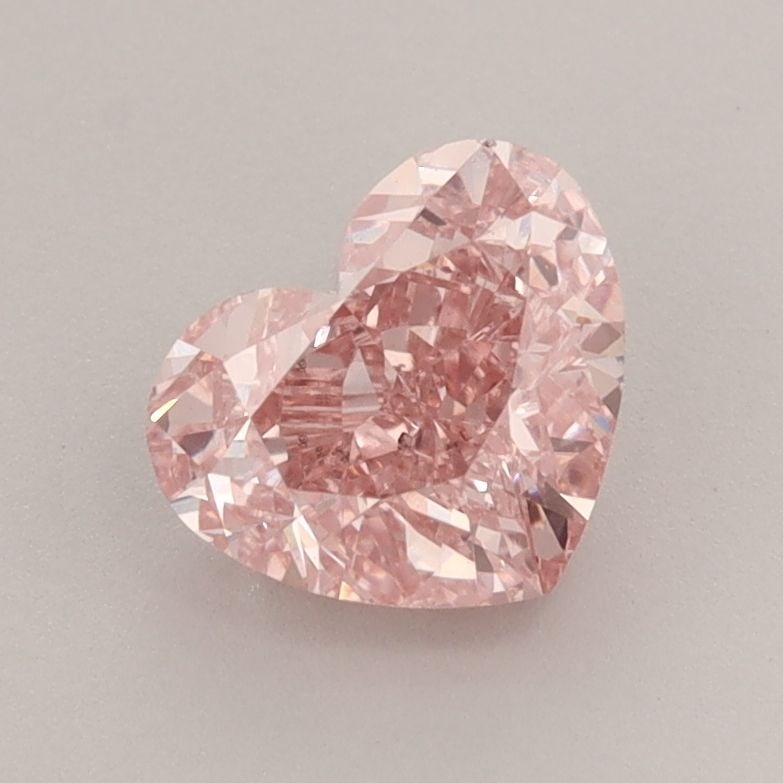 Loose Diamond - HEART 1.52ct Fancy Intense Pink VS1: Loose Diamond - HEART 1.52ct Fancy Intense Pink VS1 Source: This is a real non-mined Diamond that has been grown in a lab Shape: HEART Carats: 1.52 Color: Fancy Intense Pink Certification: IGI Video: