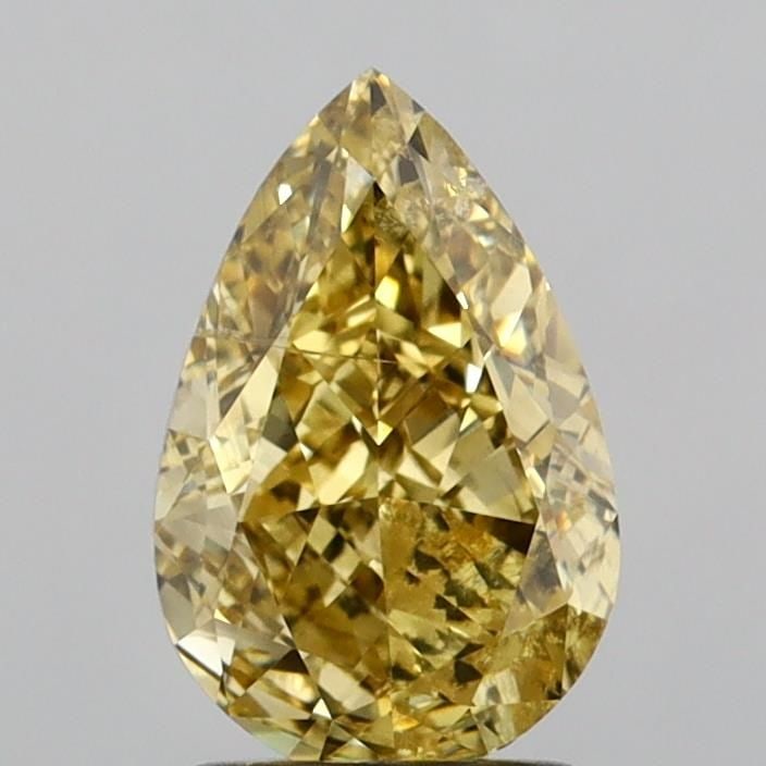 Loose Diamond - PEAR 2.18ct Fancy Yellow SI2: Loose Diamond - PEAR 2.18ct Fancy Yellow SI2 Source: This is a real non-mined Diamond that has been grown in a lab Shape: PEAR Carats: 2.18 Color: Fancy Yellow Certification: IGI Video: