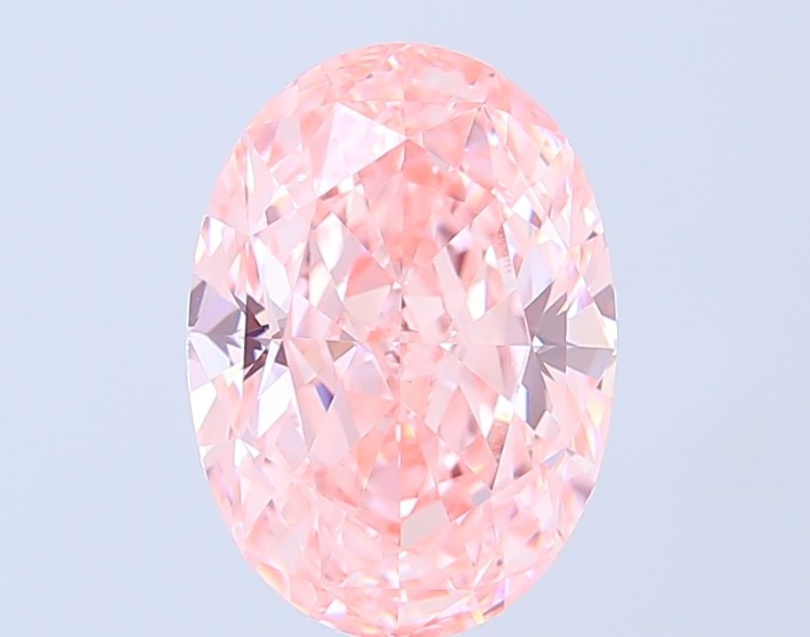 Loose Diamond - OVAL 4.53ct Fancy Intense Pink VVS2: Loose Diamond - OVAL 4.53ct Fancy Intense Pink VVS2 Source: This is a real non-mined Diamond that has been grown in a lab Shape: OVAL Carats: 4.53 Color: Fancy Intense Pink Certification: IGI Video:
