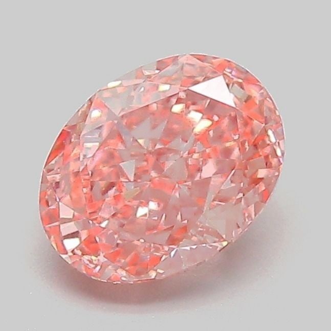 Loose Diamond - OVAL 1.23ct Fancy Vivid Pink VVS2: Loose Diamond - OVAL 1.23ct Fancy Vivid Pink VVS2 Source: This is a real non-mined Diamond that has been grown in a lab Shape: OVAL Carats: 1.23 Color: Fancy Vivid Pink Certification: IGI Video: