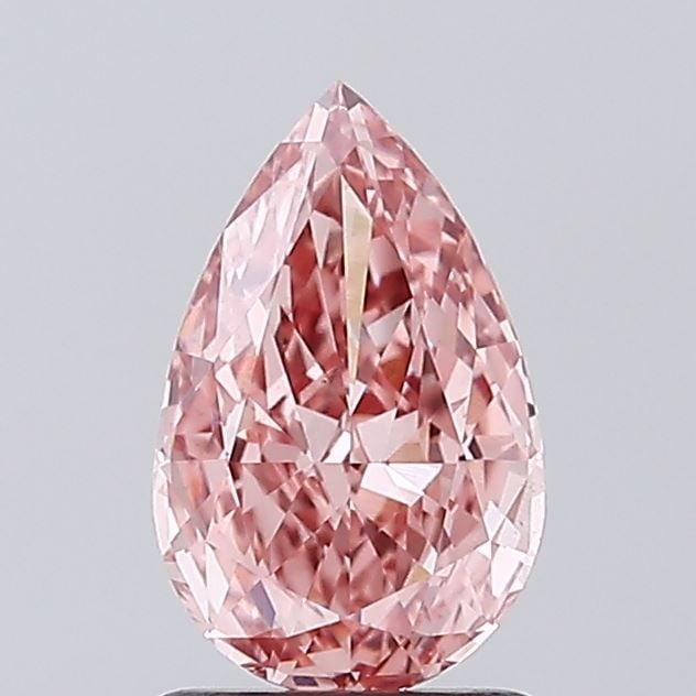 Loose Diamond - PEAR 1.39ct Fancy Vivid Pink VS1: Loose Diamond - PEAR 1.39ct Fancy Vivid Pink VS1 Source: This is a real non-mined Diamond that has been grown in a lab Shape: PEAR Carats: 1.39 Color: Fancy Vivid Pink Certification: IGI Video: