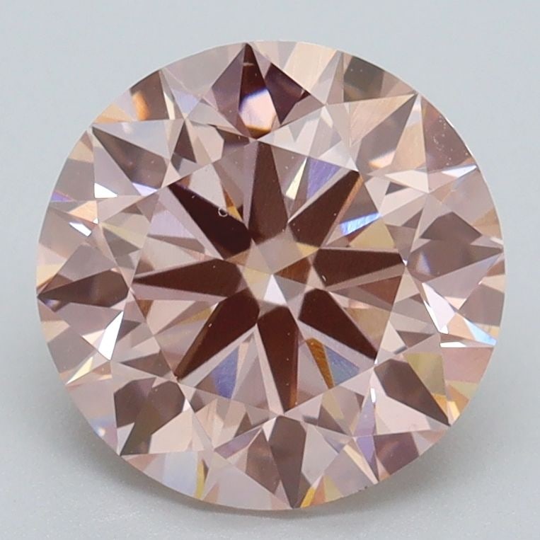 Ideal Loose Diamond - ROUND 2.75ct Fancy Intense Pink VS1: Ideal Loose Diamond - ROUND 2.75ct Fancy Intense Pink VS1 Source: This is a real non-mined Diamond that has been grown in a lab Shape: ROUND Carats: 2.75 Color: Fancy Intense Pink Certification: IGI V