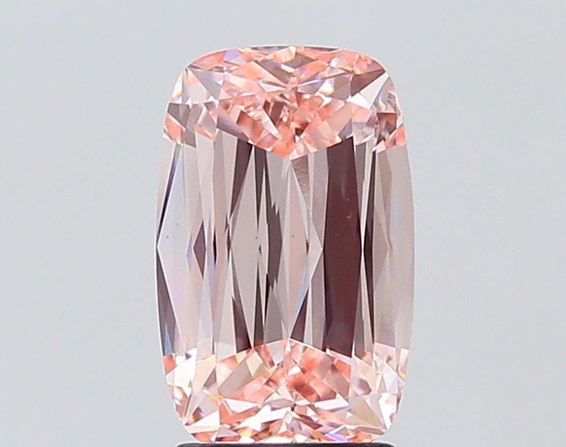 Loose Diamond - CUSHION MODIFIED 3.01ct Fancy Pink VS1: Loose Diamond - CUSHION MODIFIED 3.01ct Fancy Pink VS1 Source: This is a real non-mined Diamond that has been grown in a lab Shape: CUSHION MODIFIED Carats: 3.01 Color: Fancy Pink Certification: IGI V