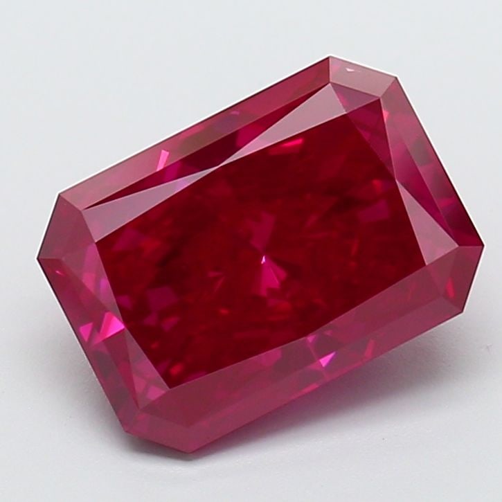 Loose Diamond - RADIANT 3.69ct Fancy Vivid Pink VS2 (1 of 1)
