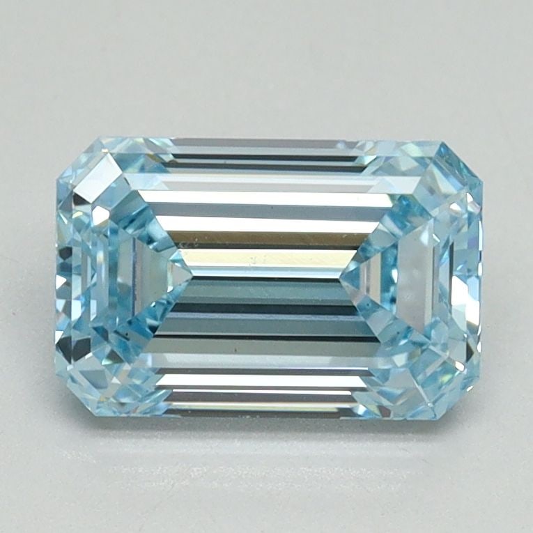 Loose Diamond - EMERALD 1.6ct Fancy Intense Blue VS1: Loose Diamond - EMERALD 1.6ct Fancy Intense Blue VS1 Source: This is a real non-mined Diamond that has been grown in a lab Shape: EMERALD Carats: 1.6 Color: Fancy Intense Blue Certification: IGI Video
