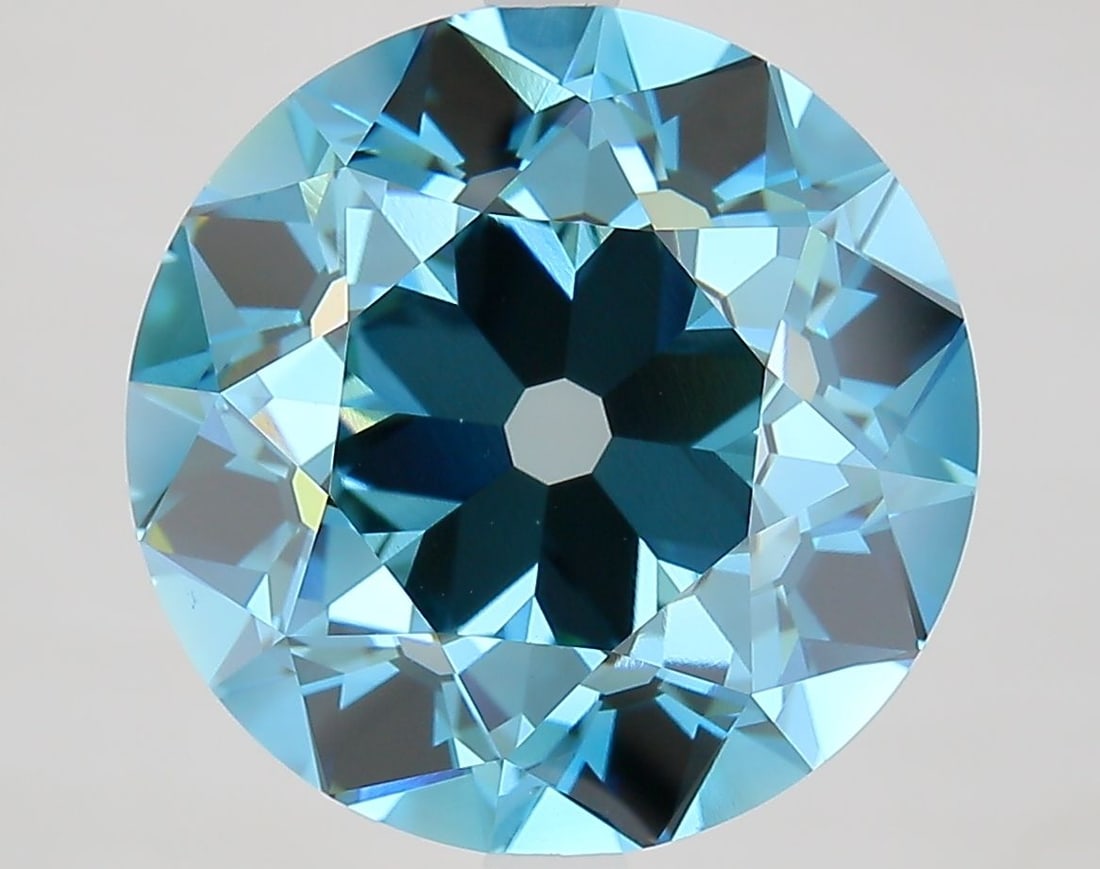 Loose Diamond - EUROPEAN CUT 10.0ct Fancy Vivid Blue VVS2: Loose Diamond - EUROPEAN CUT 10.0ct Fancy Vivid Blue VVS2 Source: This is a real non-mined Diamond that has been grown in a lab Shape: EUROPEAN CUT Carats: 10.0 Color: Fancy Vivid Blue Certification: 
