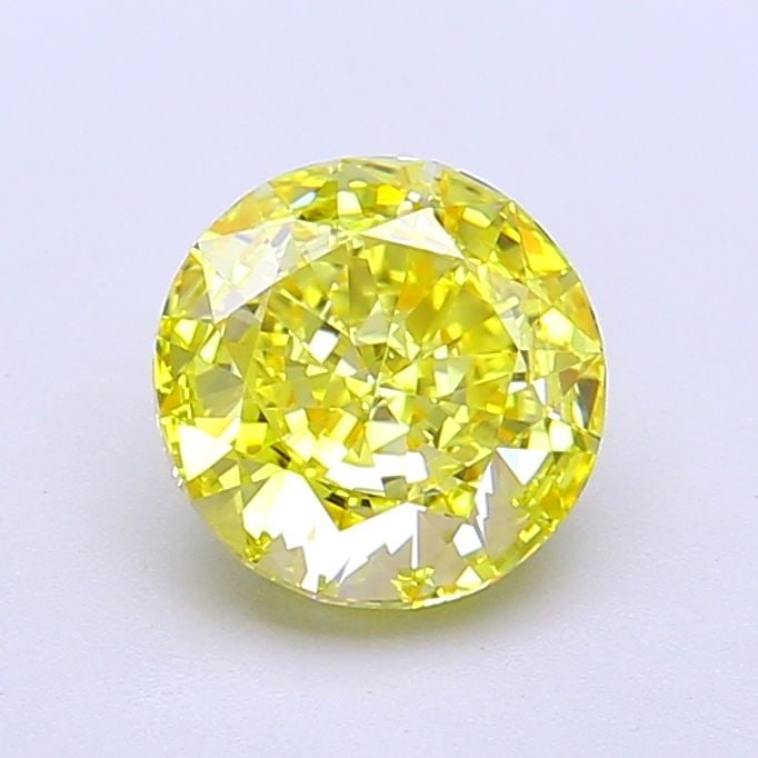 Loose Diamond - ROUND 1.5ct Fancy Vivid Yellow IF: Loose Diamond - ROUND 1.5ct Fancy Vivid Yellow IF Source: This is a real non-mined Diamond that has been grown in a lab Shape: ROUND Carats: 1.5 Color: Fancy Vivid Yellow Certification: IGI Video: