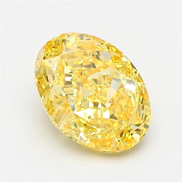 Loose Diamond - OVAL 2.98ct Fancy Vivid Yellow VS2: Loose Diamond - OVAL 2.98ct Fancy Vivid Yellow VS2 Source: This is a real non-mined Diamond that has been grown in a lab Shape: OVAL Carats: 2.98 Color: Fancy Vivid Yellow Certification: IGI Video: