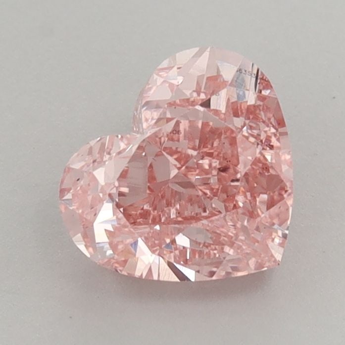 Loose Diamond - HEART 1.51ct Fancy Vivid Pink VS2: Loose Diamond - HEART 1.51ct Fancy Vivid Pink VS2 Source: This is a real non-mined Diamond that has been grown in a lab Shape: HEART Carats: 1.51 Color: Fancy Vivid Pink Certification: IGI Video: