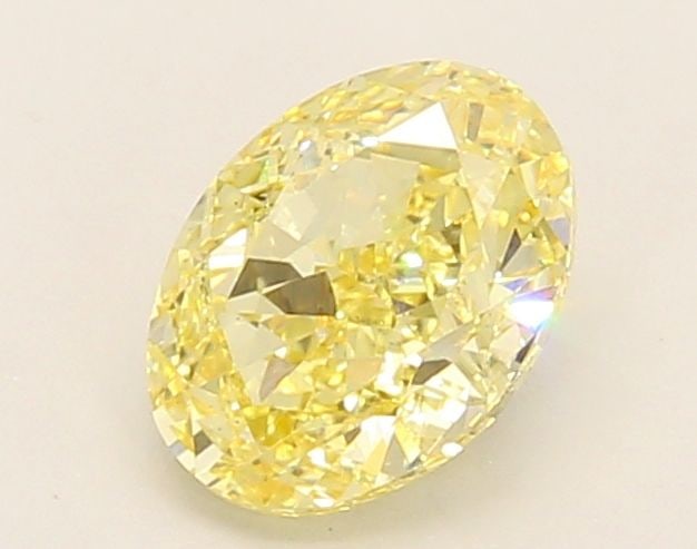 Loose Diamond - OVAL 1.04ct Fancy Intense Yellow VS1: Loose Diamond - OVAL 1.04ct Fancy Intense Yellow VS1 Source: This is a real non-mined Diamond that has been grown in a lab Shape: OVAL Carats: 1.04 Color: Fancy Intense Yellow Certification: IGI Video