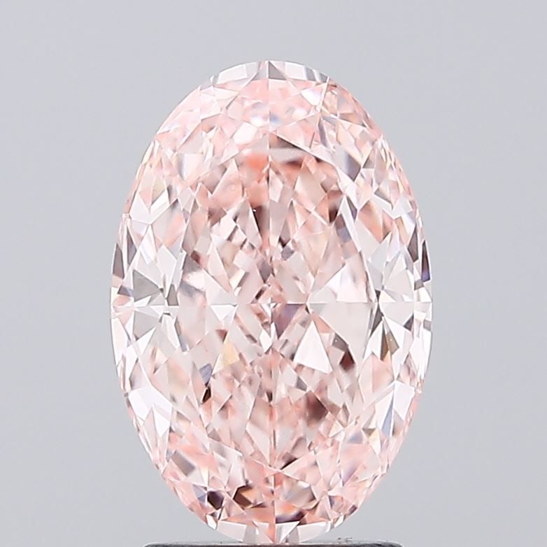 Loose Diamond - OVAL 2.52ct Fancy Intense Pink VVS2: Loose Diamond - OVAL 2.52ct Fancy Intense Pink VVS2 Source: This is a real non-mined Diamond that has been grown in a lab Shape: OVAL Carats: 2.52 Color: Fancy Intense Pink Certification: IGI Video: