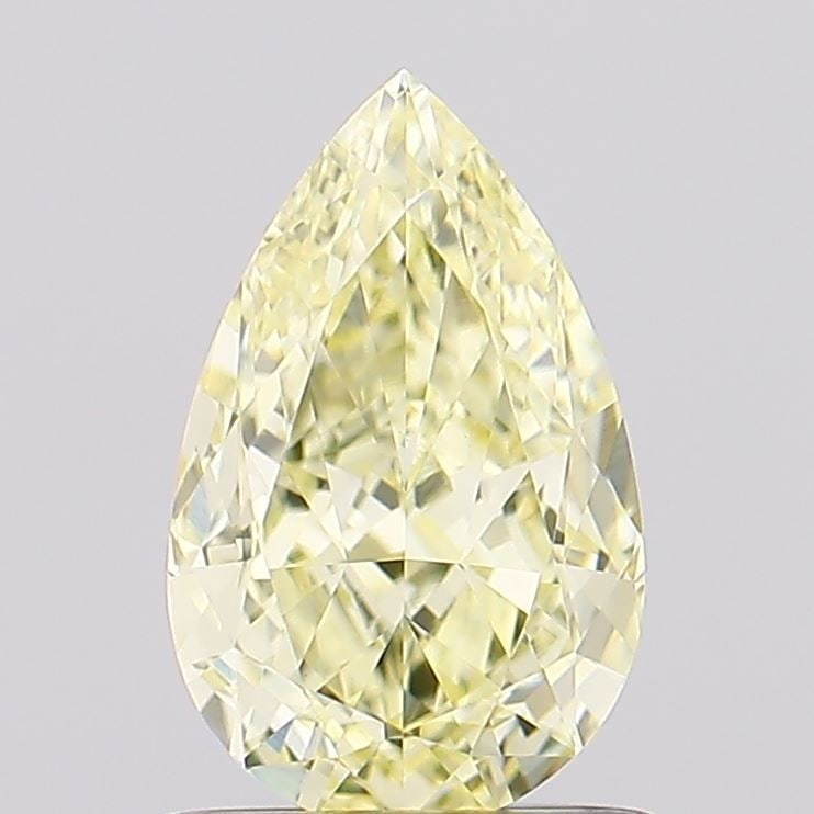 Loose Diamond - PEAR 1.13ct Fancy Yellow VVS2: Loose Diamond - PEAR 1.13ct Fancy Yellow VVS2 Source: This is a real non-mined Diamond that has been grown in a lab Shape: PEAR Carats: 1.13 Color: Fancy Yellow Certification: IGI Video: