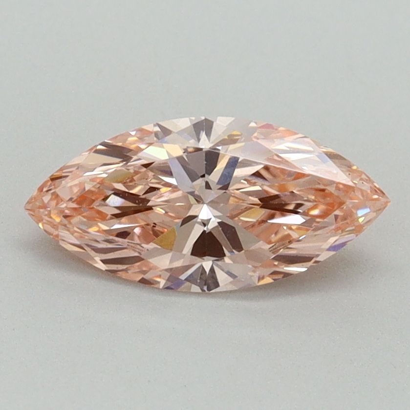 Loose Diamond - MARQUISE 0.77ct Fancy Vivid Pink VS1: Loose Diamond - MARQUISE 0.77ct Fancy Vivid Pink VS1 Source: This is a real non-mined Diamond that has been grown in a lab Shape: MARQUISE Carats: 0.77 Color: Fancy Vivid Pink Certification: IGI Video