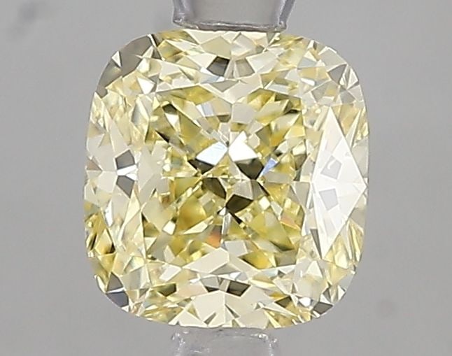 Loose Diamond - CUSHION MODIFIED 1.0ct Fancy Yellow VS1: Loose Diamond - CUSHION MODIFIED 1.0ct Fancy Yellow VS1 Source: This is a real non-mined Diamond that has been grown in a lab Shape: CUSHION MODIFIED Carats: 1.0 Color: Fancy Yellow Certification: IGI